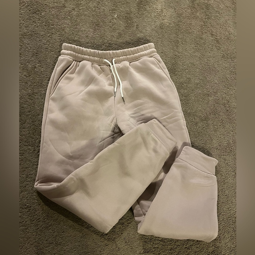 Tan Joggers
